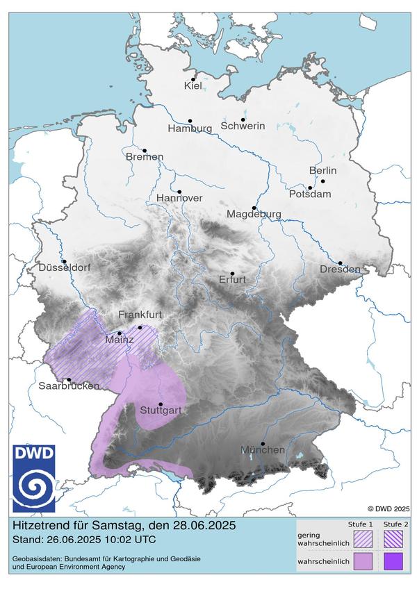 Vorhersage dritter Tag