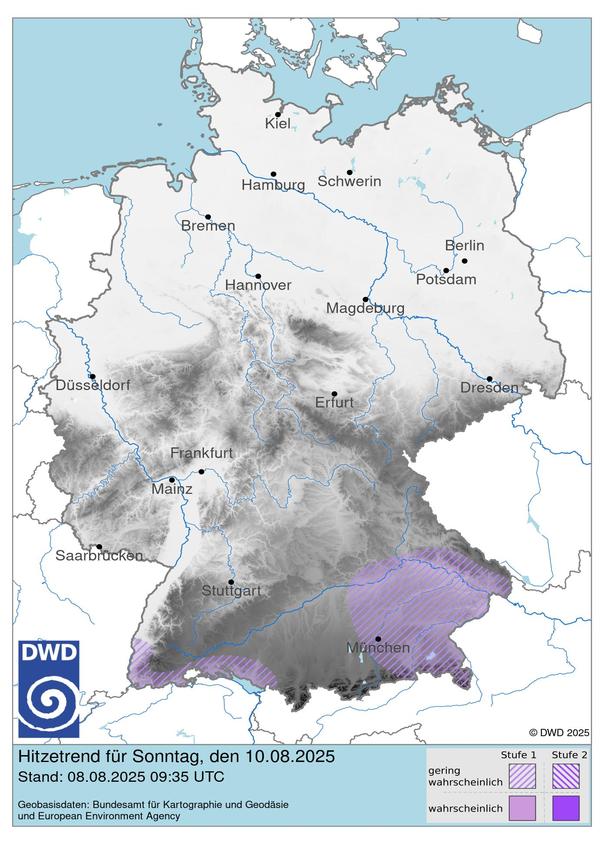 Vorhersage dritter Tag