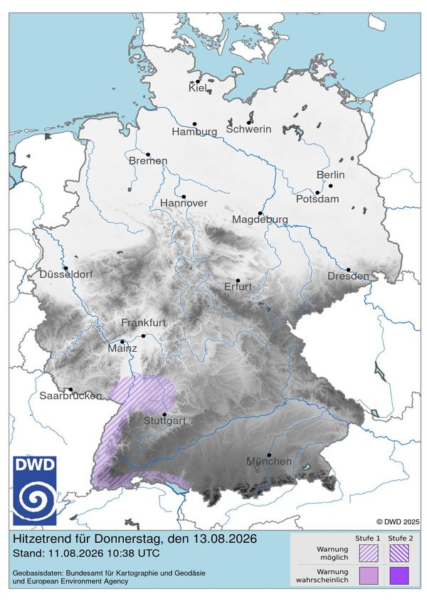 Vorhersage dritter Tag